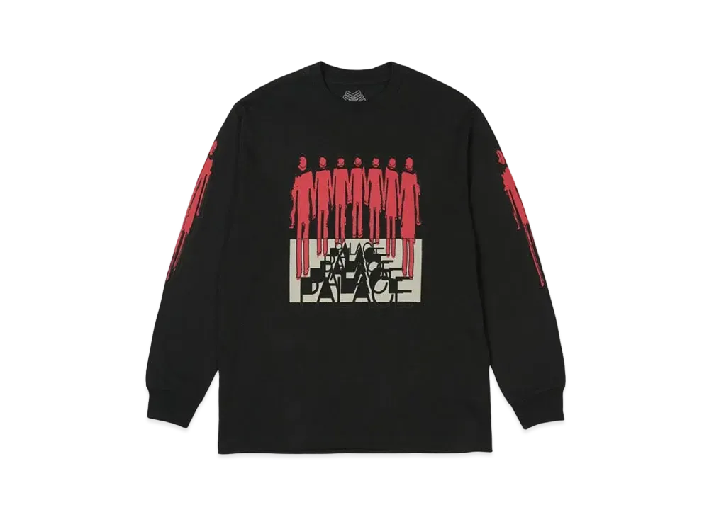 PALACE Repeater Longsleeve "Black"