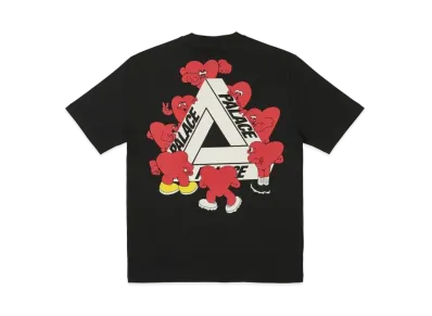 PALACE Tri-Hearts T-Shirt "Black"