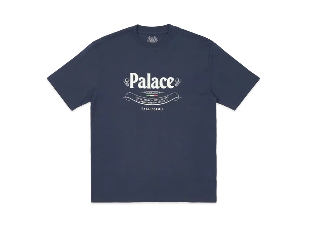 PALACE Pallissimo T-Shirt "Navy"