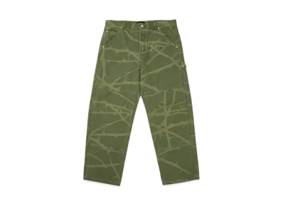 PALACE Heavy Canvas Work Pant "Deep Green"
