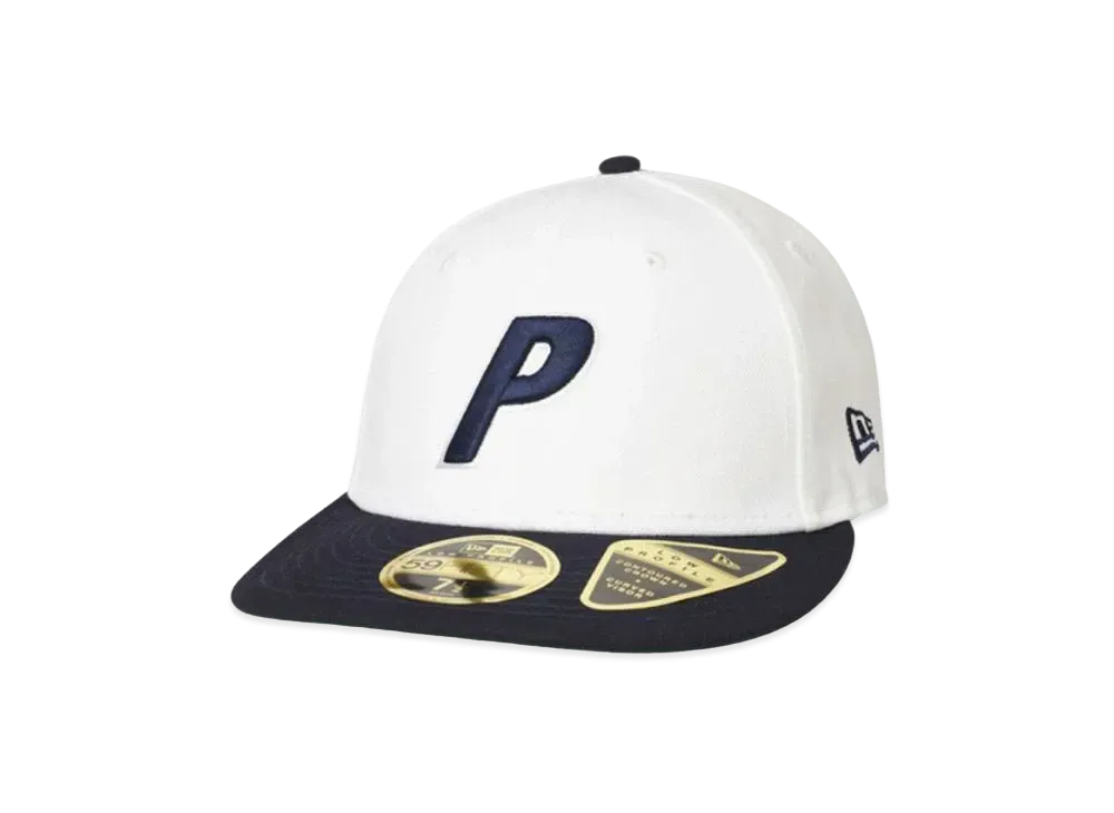 PALACE P New Era Lp 59Fifty "White"