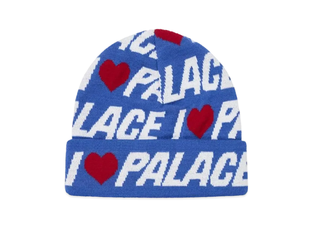 PALACE I Love PALACE Beanie "Blue"