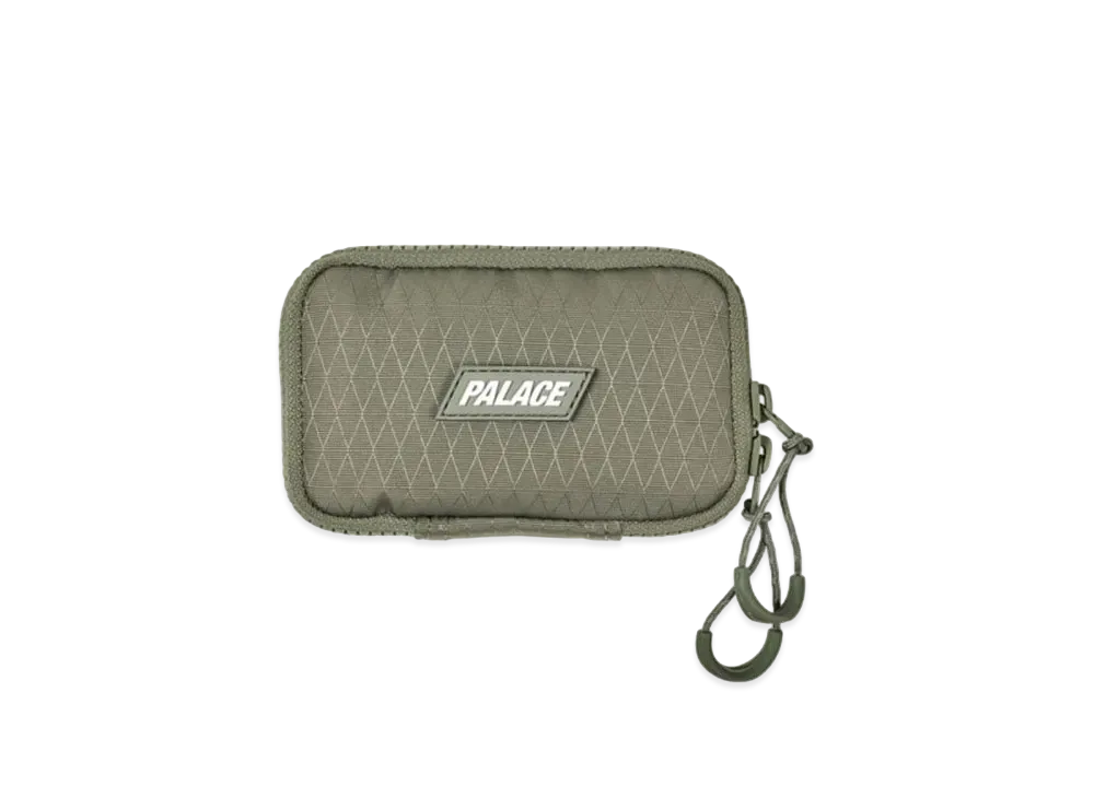 PALACE Cordura Y-Rip Card Wallet "Olive"