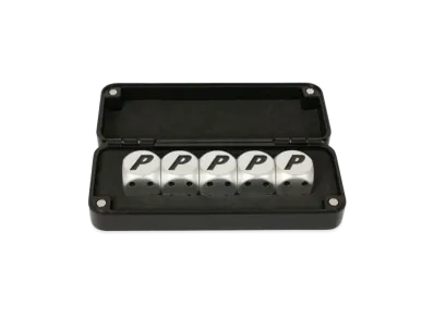 PALACE Metal Dice "Silver"
