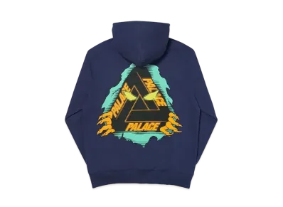 PALACE Tri-Ripper Hoodie "Navy"