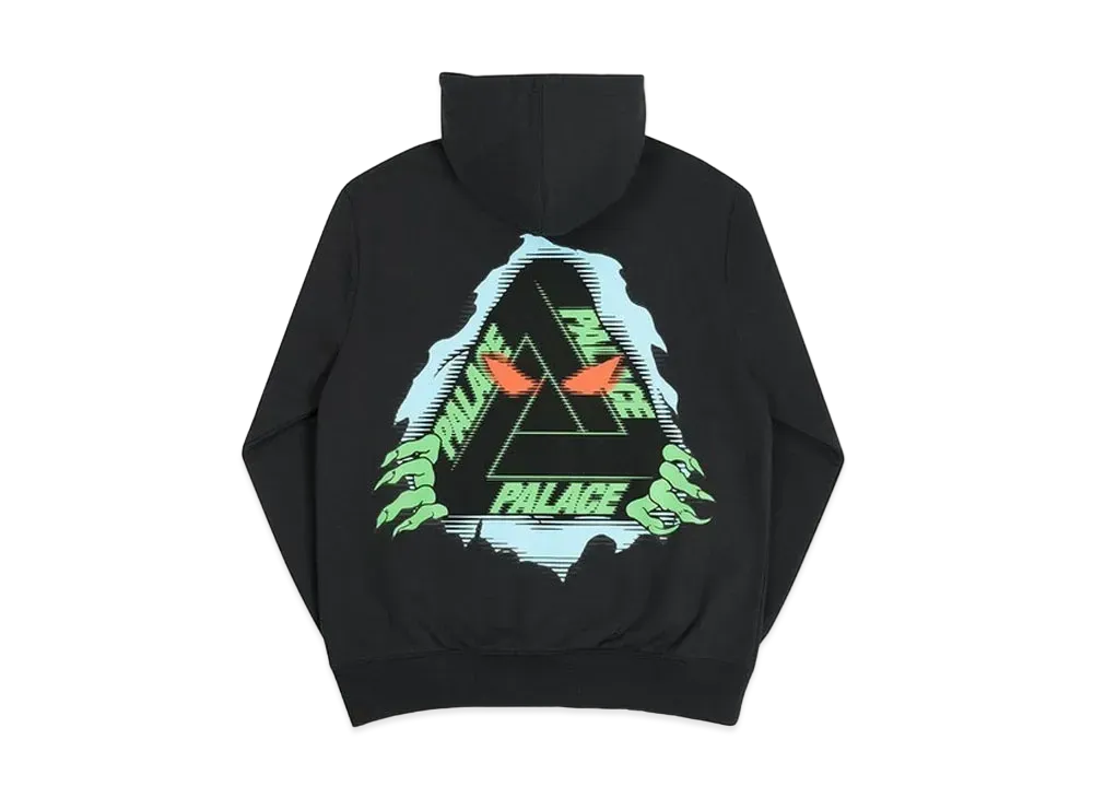 PALACE Tri-Ripper Hoodie "Black"
