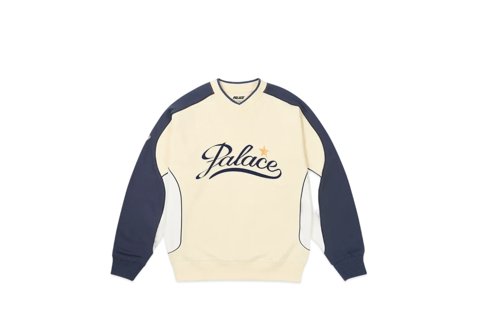 Palace Star Script Crew "Soft White"