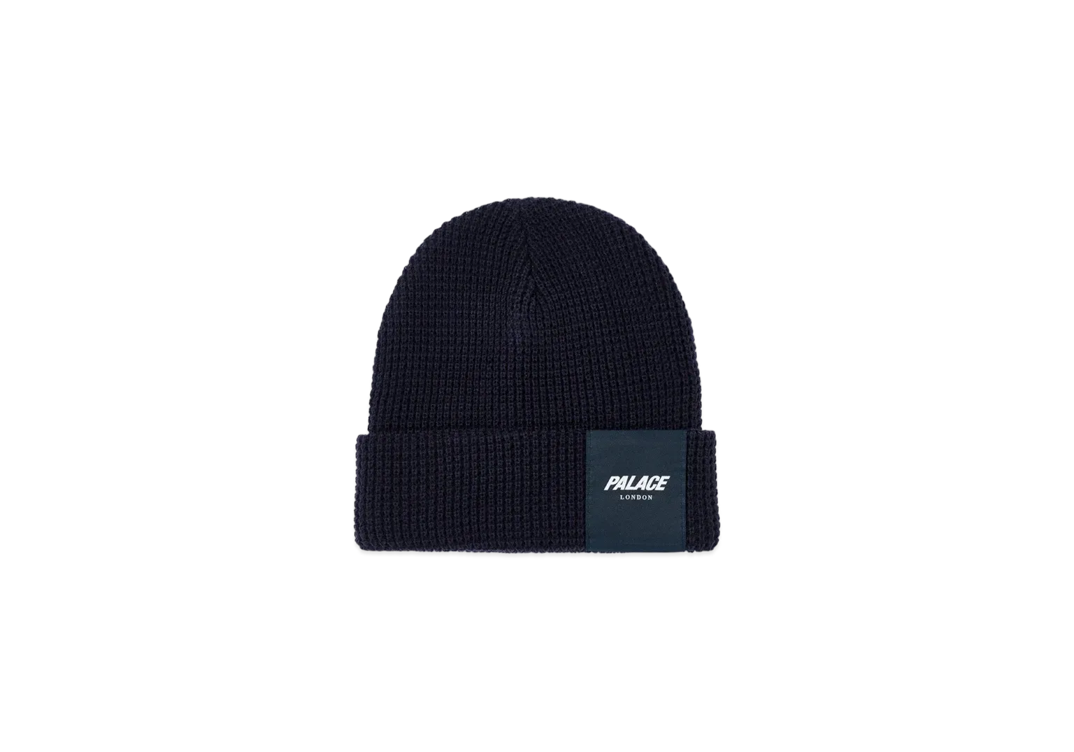 Palace London Waffle Beanie "Navy"