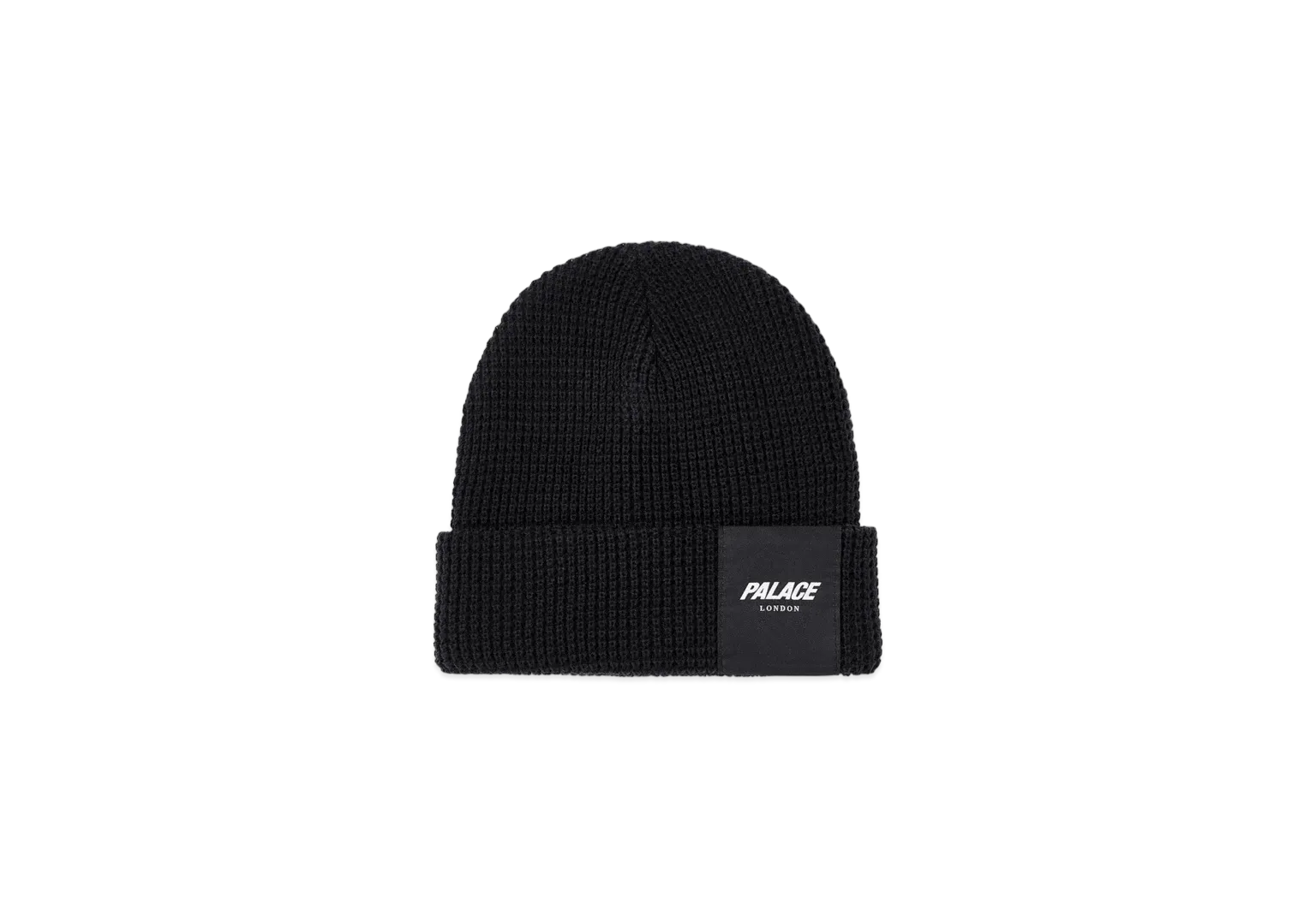 Palace London Waffle Beanie "Black"