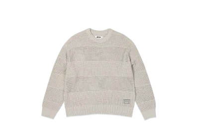 PALACE Open Stripe Knit "Grey"