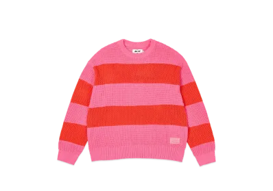 PALACE Open Stripe Knit "Pink"