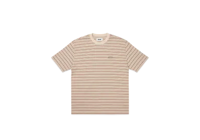 PALACE Boxy Stripe T-Shirt "Brown"