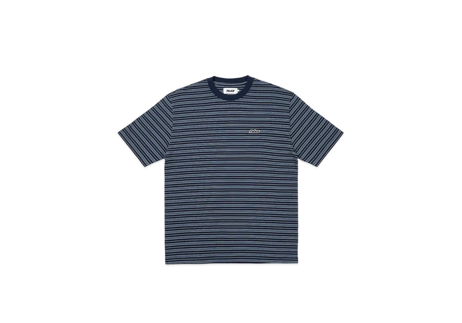 PALACE Boxy Stripe T-Shirt "Navy"