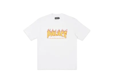 PALACE x THRASHER T-Shirt "White"