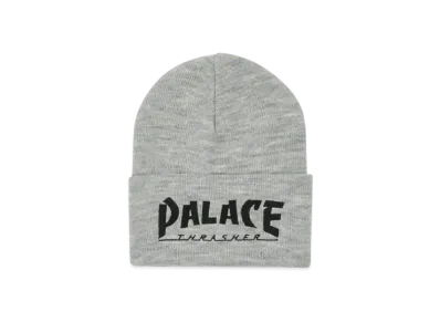 PALACE x THRASHER Beanie "Grey"
