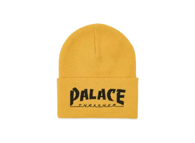 PALACE x THRASHER Beanie "Mustard"