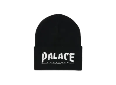 PALACE x THRASHER Beanie "Black"