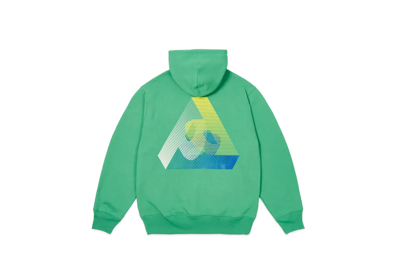 PALACE 3P Fade Hood "Pea Green"