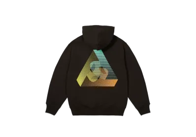 PALACE 3P Fade Hood "Black"
