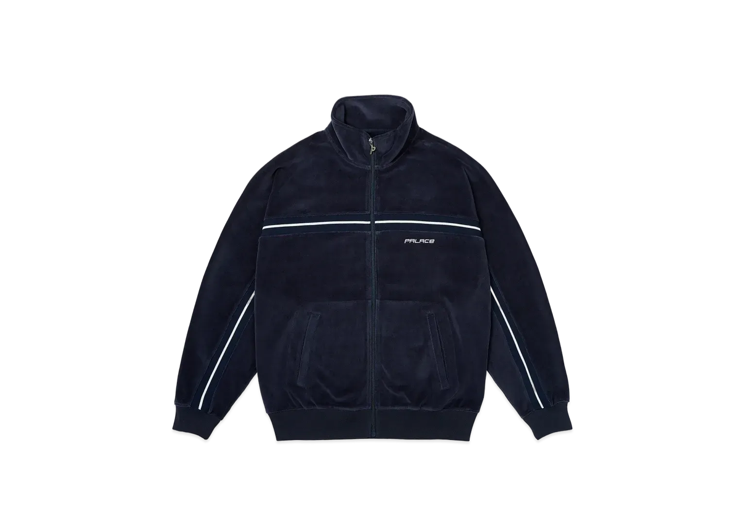 Palace RIB Panel Zip Funnel "Navy"