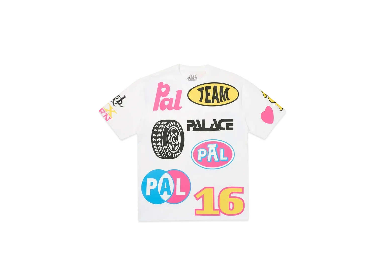 Palace Fill Up T-Shirt "White"