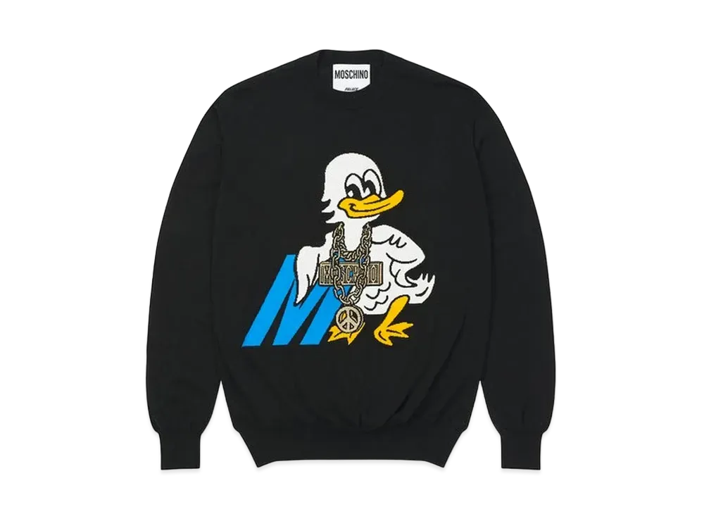 PALACE / Moschino Knitted Jumper "Black"