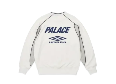PALACE UMBRO Crewneck "White"