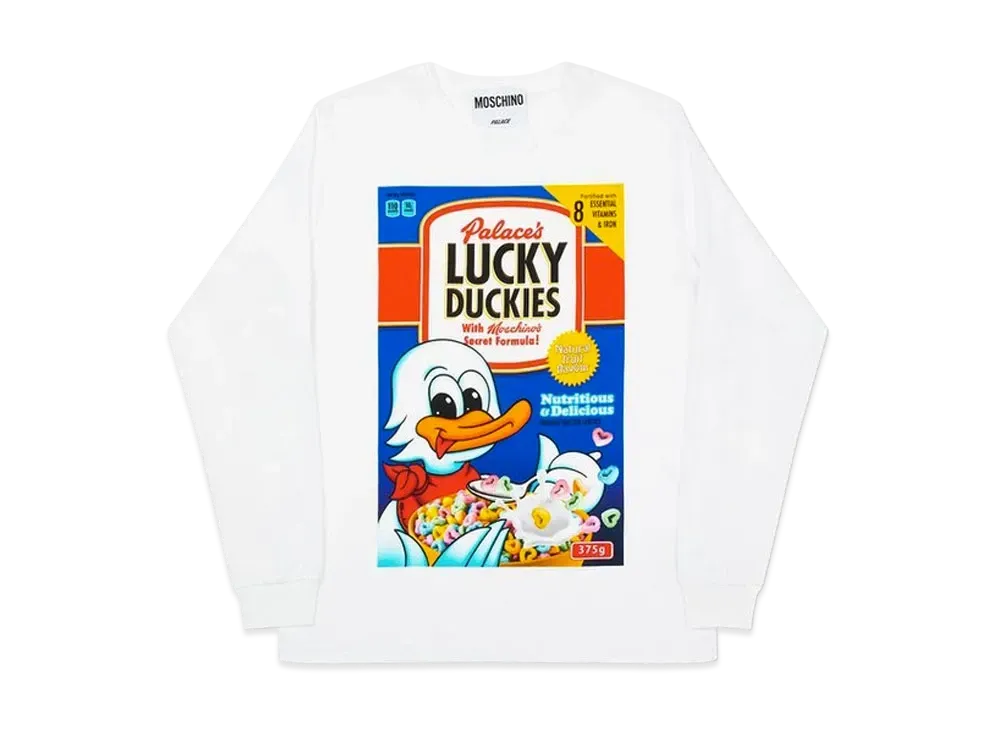 PALACE / Moschino Duck Longsleeve "White"