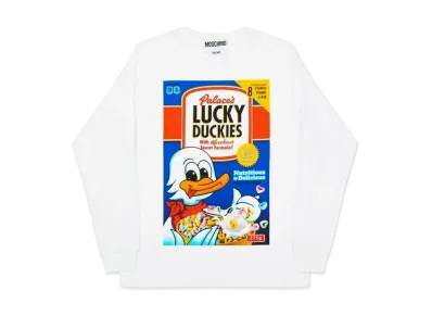 PALACE / Moschino Duck Longsleeve "White"