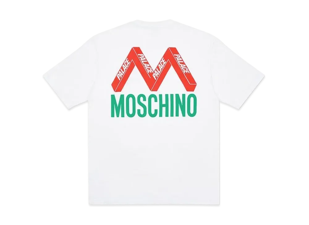 PALACE / Moschino T-Shirt "White"