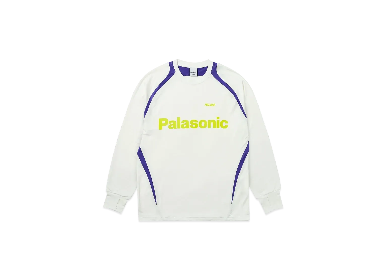 PALACE Trail Runner Longsleeve "White"