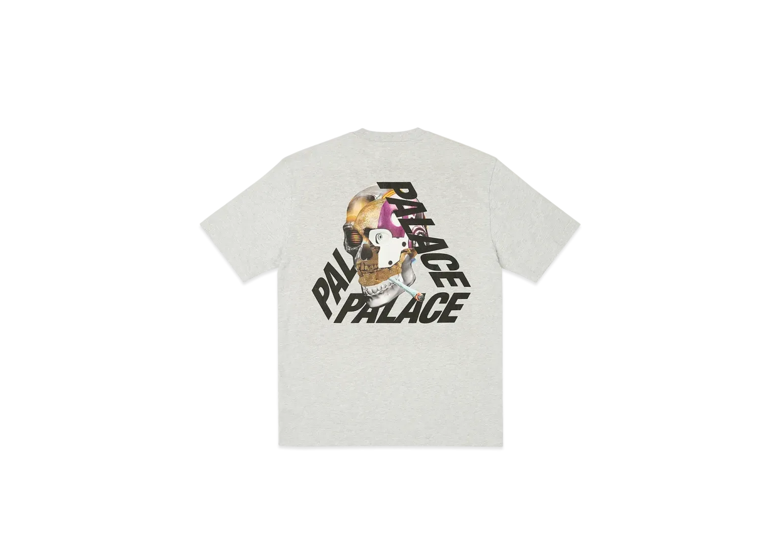 PALACE Baked P-3 T-Shirt "Grey Marl"