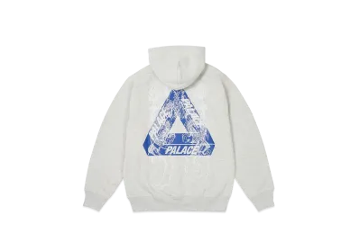 PALACE Tri-Dragon Hood "Grey Marl"