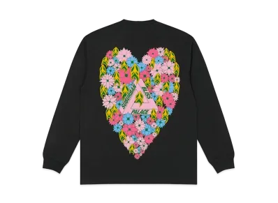 PALACE Suburban Bliss Peace and Love Longsleeve "Black"