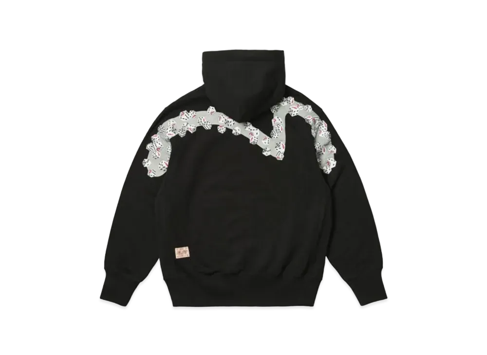 【限定コラボ】PALACE EVISU ZIP HOOD BLACK Buy Palace x Evisu Zip Hood 'Black' - P26EVSCS001 | GOAT