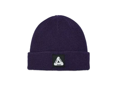 PALACE Tri-Ferg Patch Beanie "Purple"