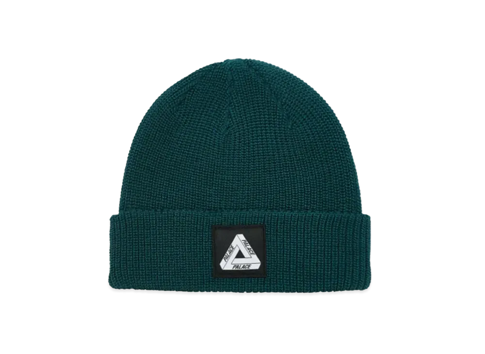 PALACE Tri-Ferg Patch Beanie "Green"