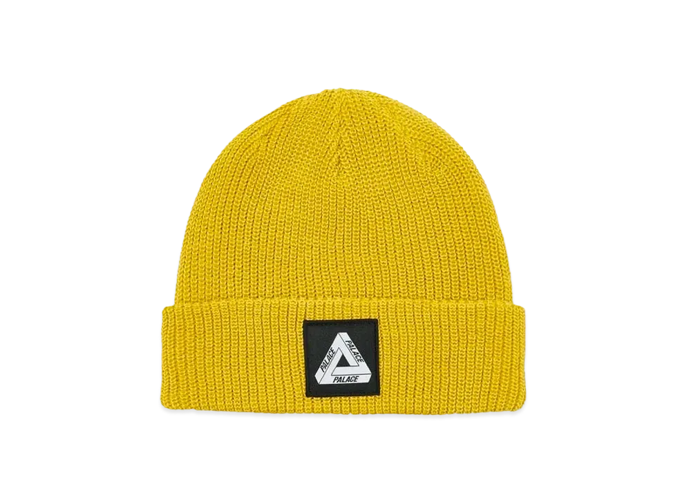 PALACE Tri-Ferg Patch Beanie "Yellow"