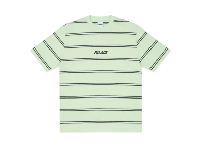 PALACE Duo Stripe T-Shirt "Lime"