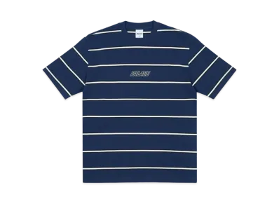 PALACE Duo Stripe T-Shirt "Navy"