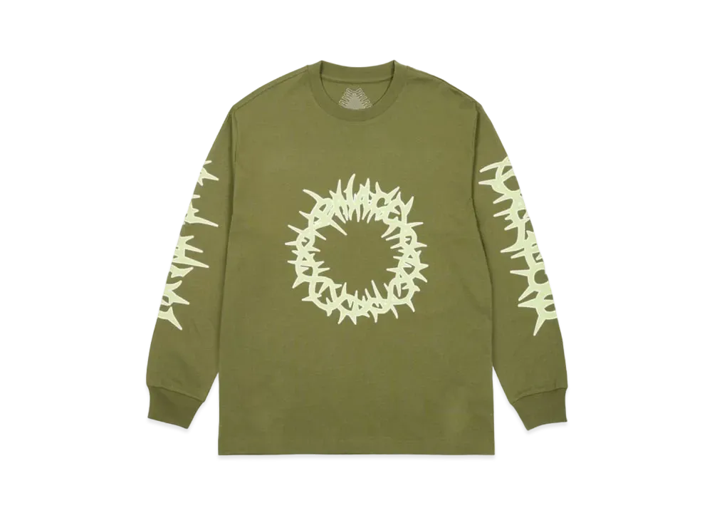 PALACE Spiked Longsleeve "Deep Green"