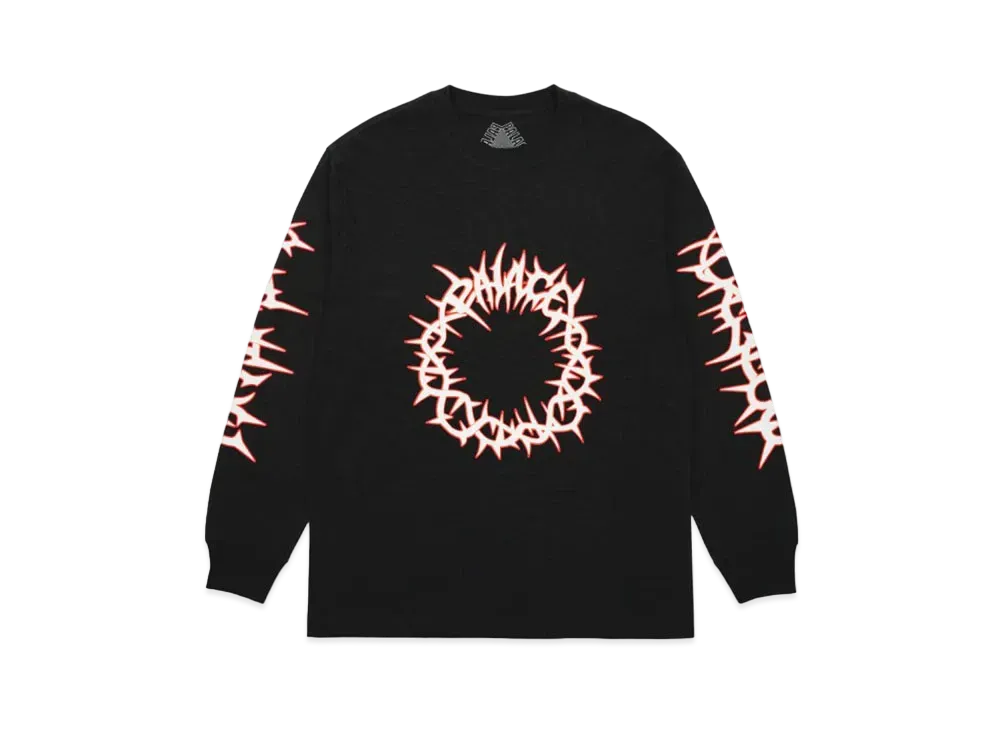 PALACE Spiked Longsleeve "Black"