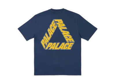 PALACE P-3 Outline T-Shirt "Navy"