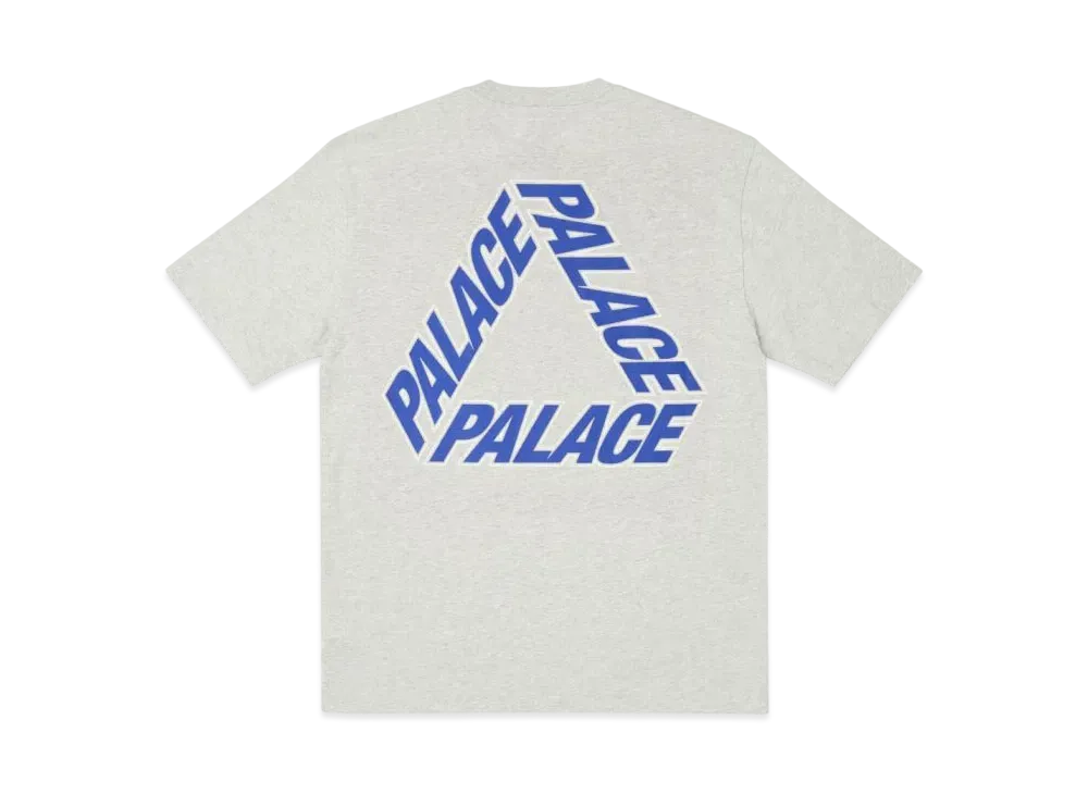 PALACE P-3 Outline T-Shirt "Grey Marl"