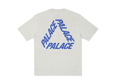 PALACE P-3 Outline T-Shirt "Grey Marl"