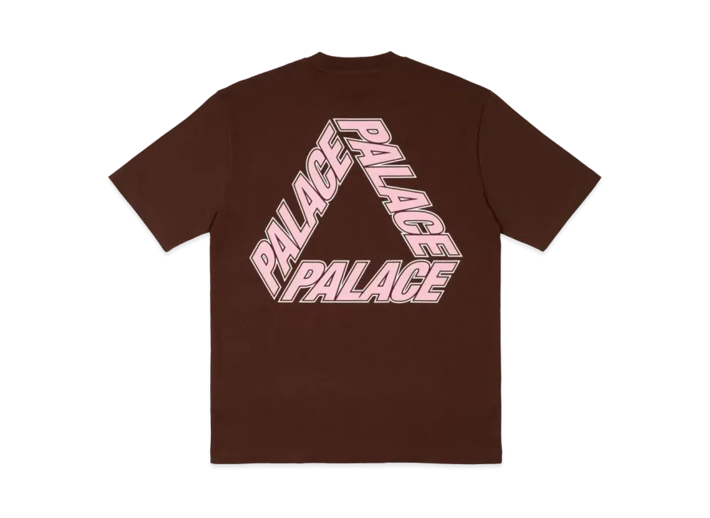 PALACE P-3 Outline T-Shirt "Brown"