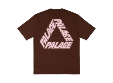 PALACE P-3 Outline T-Shirt "Brown"