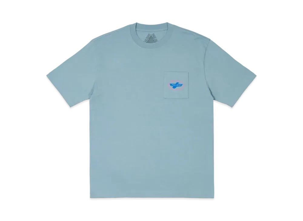 PALACE Postal T-Shirt "Hazy Blue"