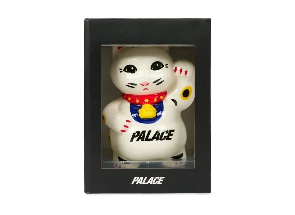 PALACE Lucky Cat Money Bank "White"