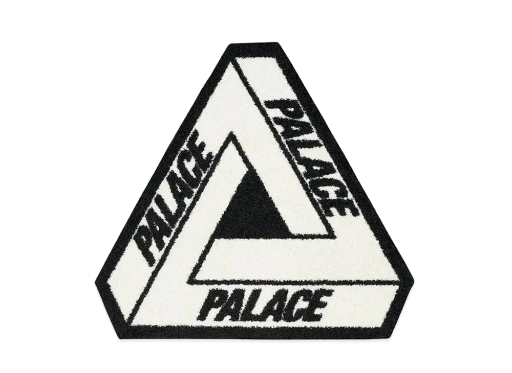 PALACE Tri-Ferg Floor Mat "Black"